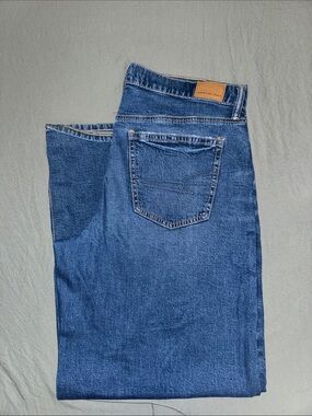 American Eagle Outfitters Women’s wide leg Blue Straight Jeans